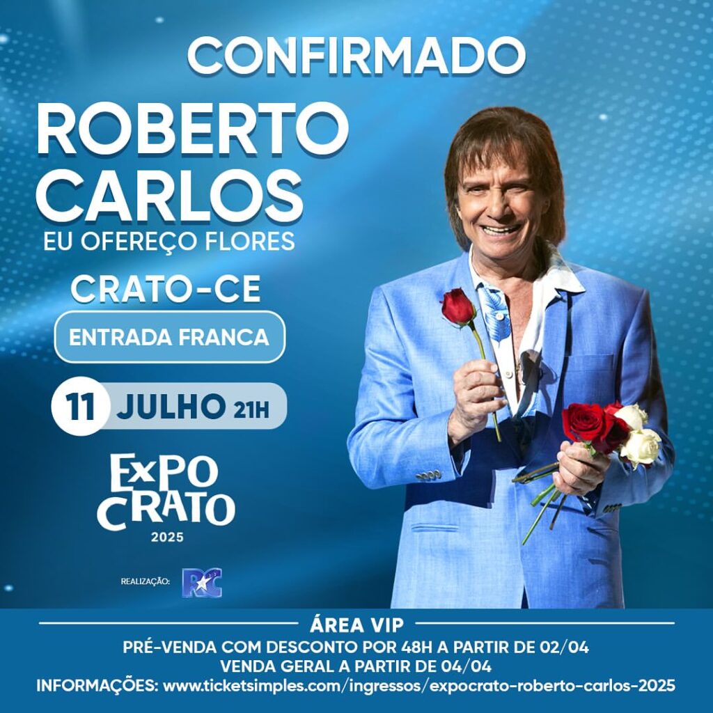 Roberto Carlos na ExpoCrato